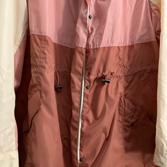 Torrid Nylon Color Block Rain Jacket - Picture 3 of 15